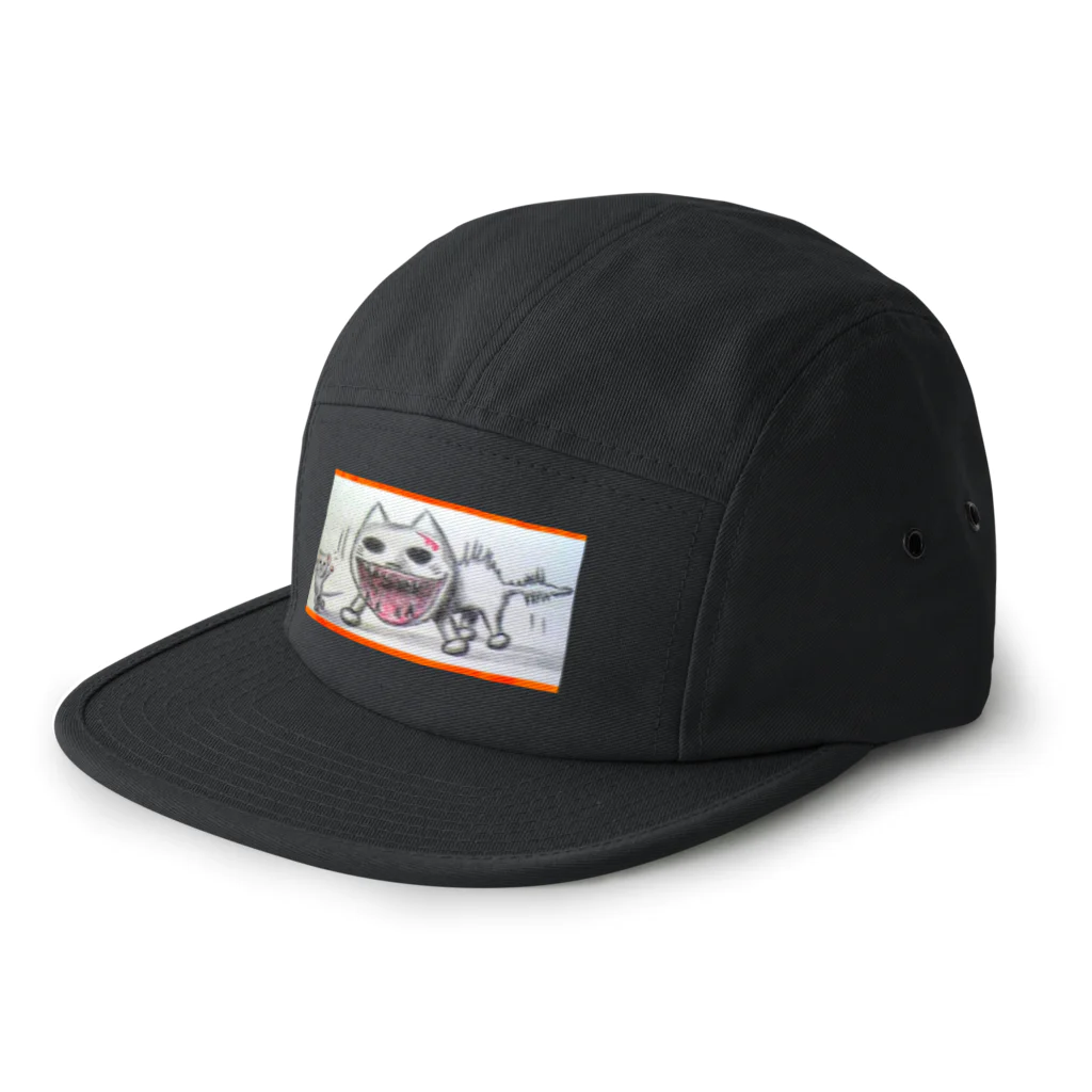 とよとよパラダイス😆のネコとネズミ😾🐁喰うか喰われるか❗️・3280円 5 Panel Cap