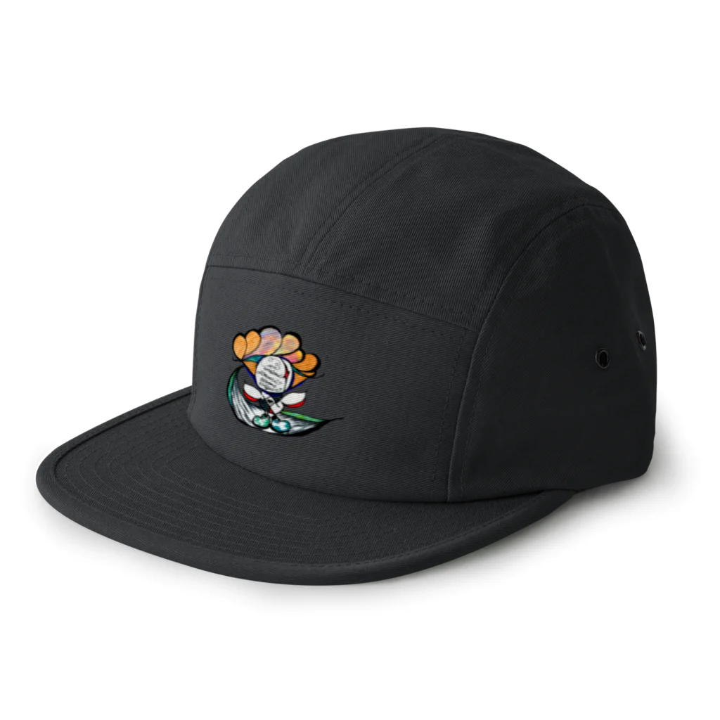 kaluのトンネルのナガレさん 5 Panel Cap