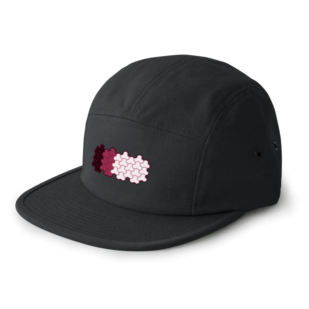 ももよりの毘沙門亀甲 5 Panel Cap