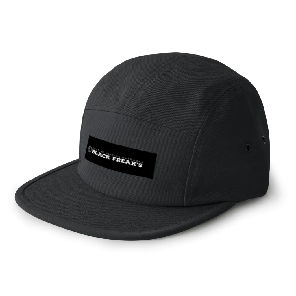 PBOOKMARKのシンプルロゴ 5 Panel Cap