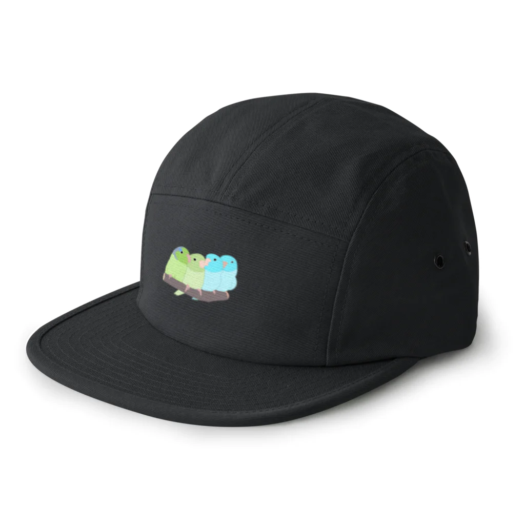 masumi maedaの寄り添う　マメルリハ　 5 Panel Cap