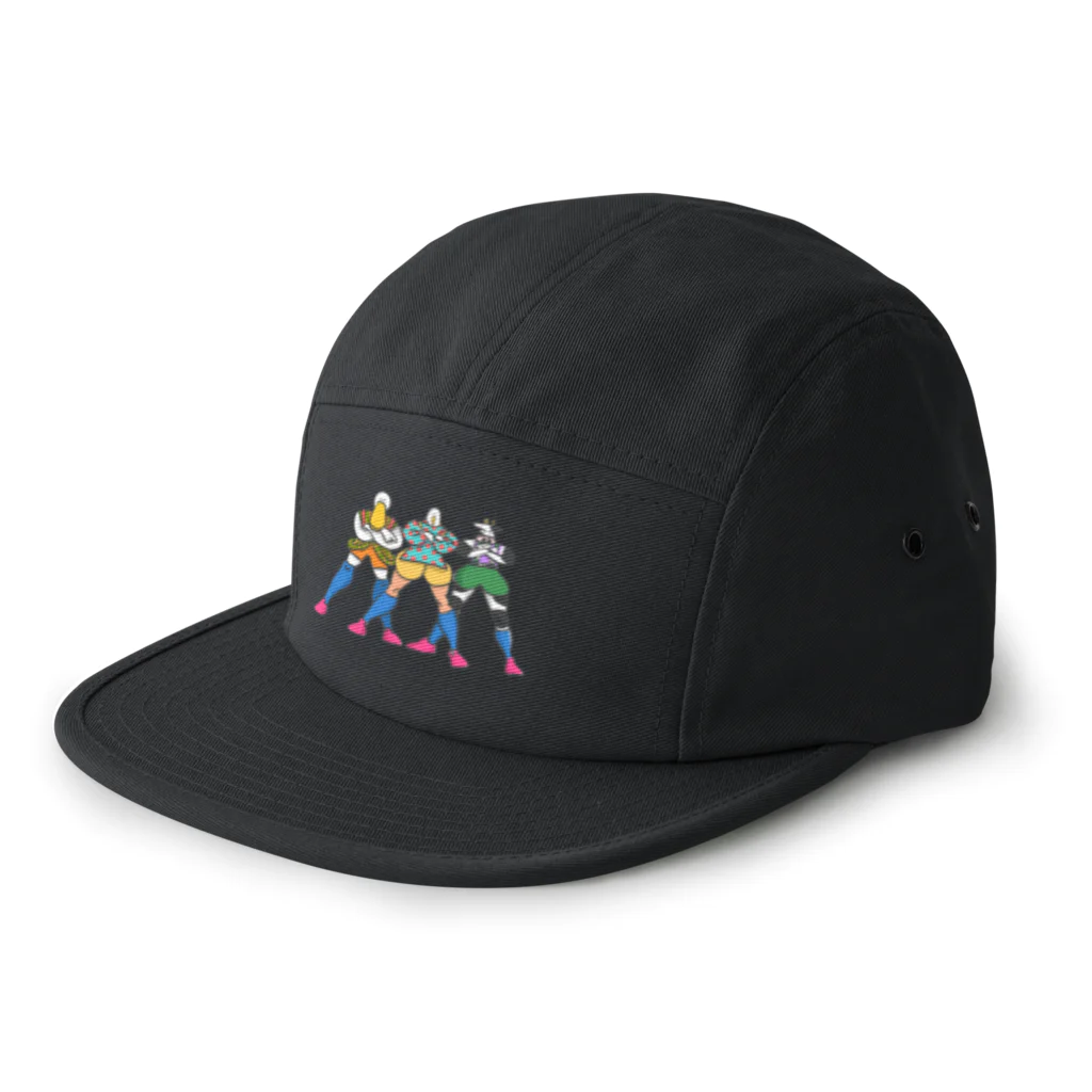 鳥若麻呂のチームとりまろの闘魂 5 Panel Cap