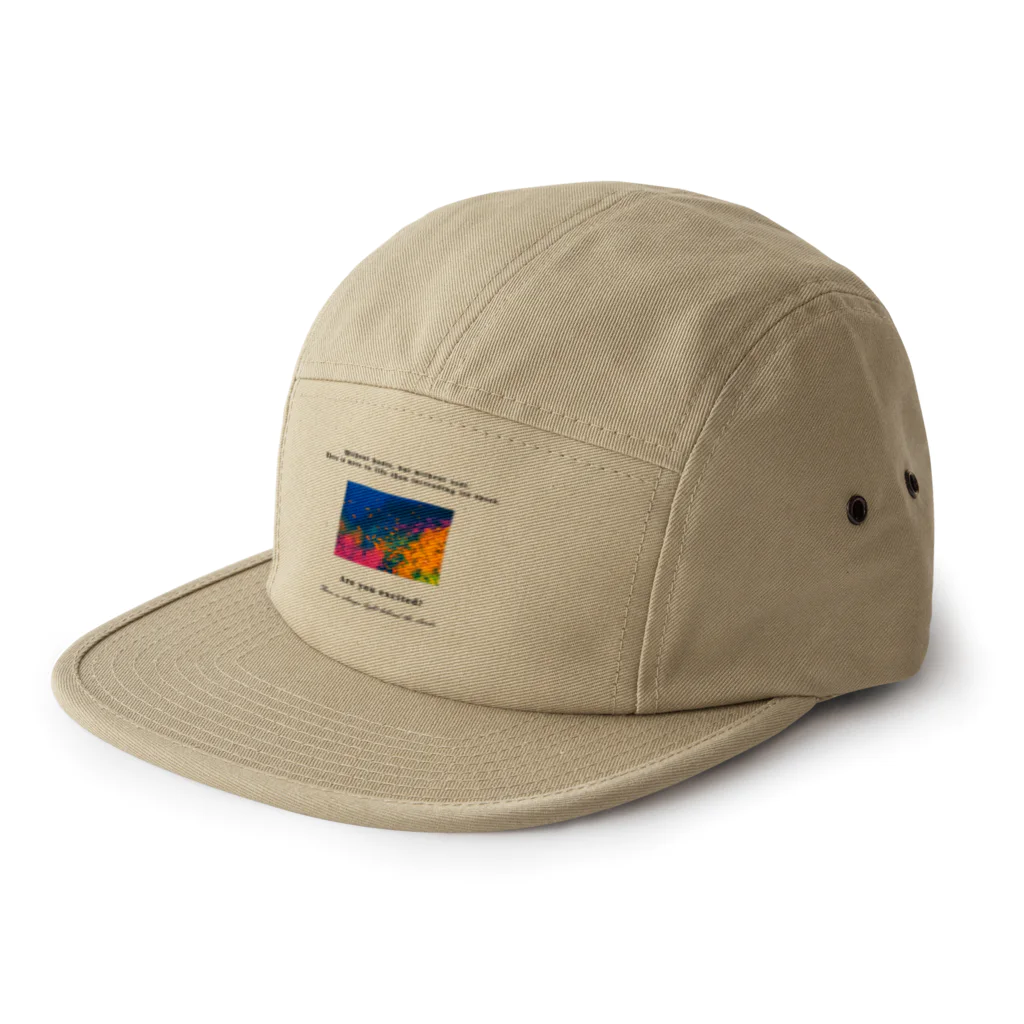 atelier PinoMiのcoral reef 5 Panel Cap