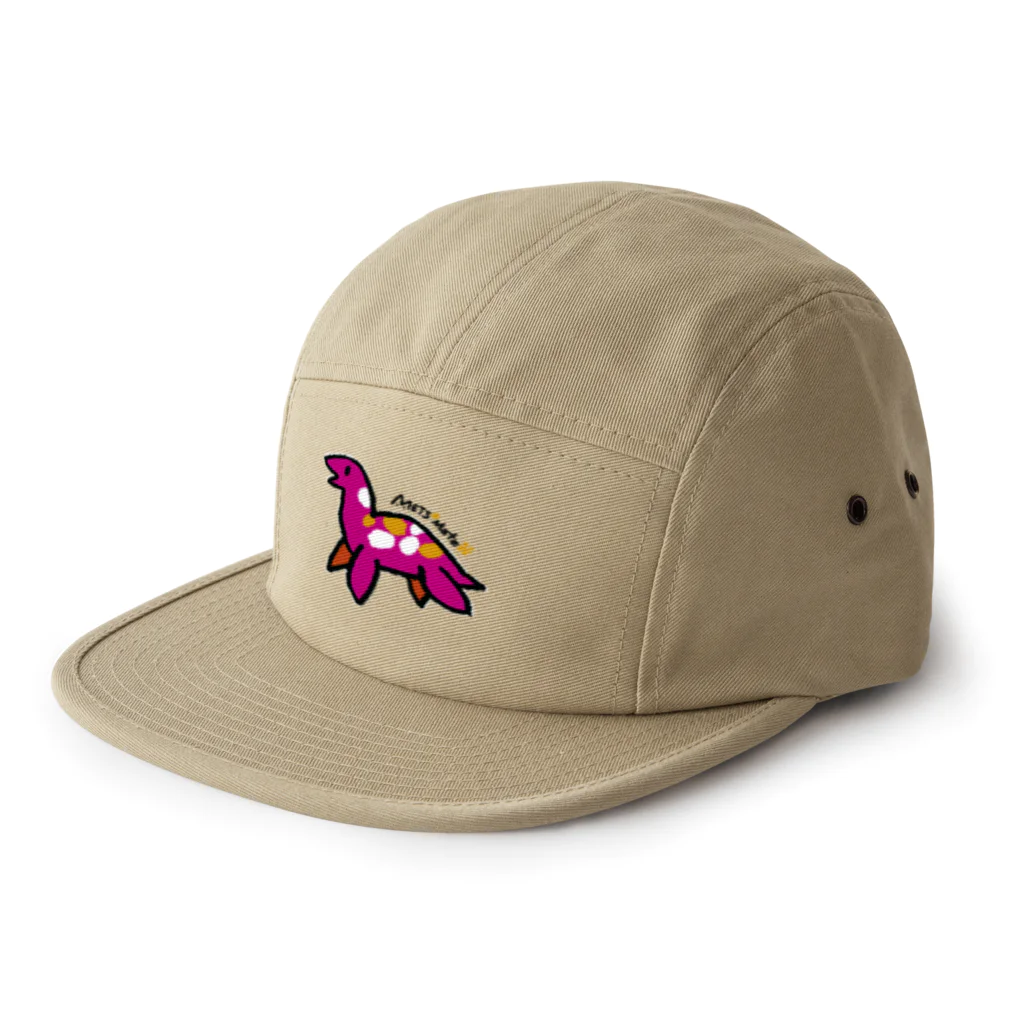 mokku_coのMETS_mate-02 5 Panel Cap