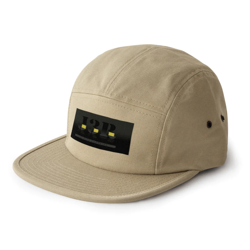 空ぶらちゃんねる公式ストアの【空ぶらストア限定】　ダークJ3Rロゴシリーズ 5 Panel Cap