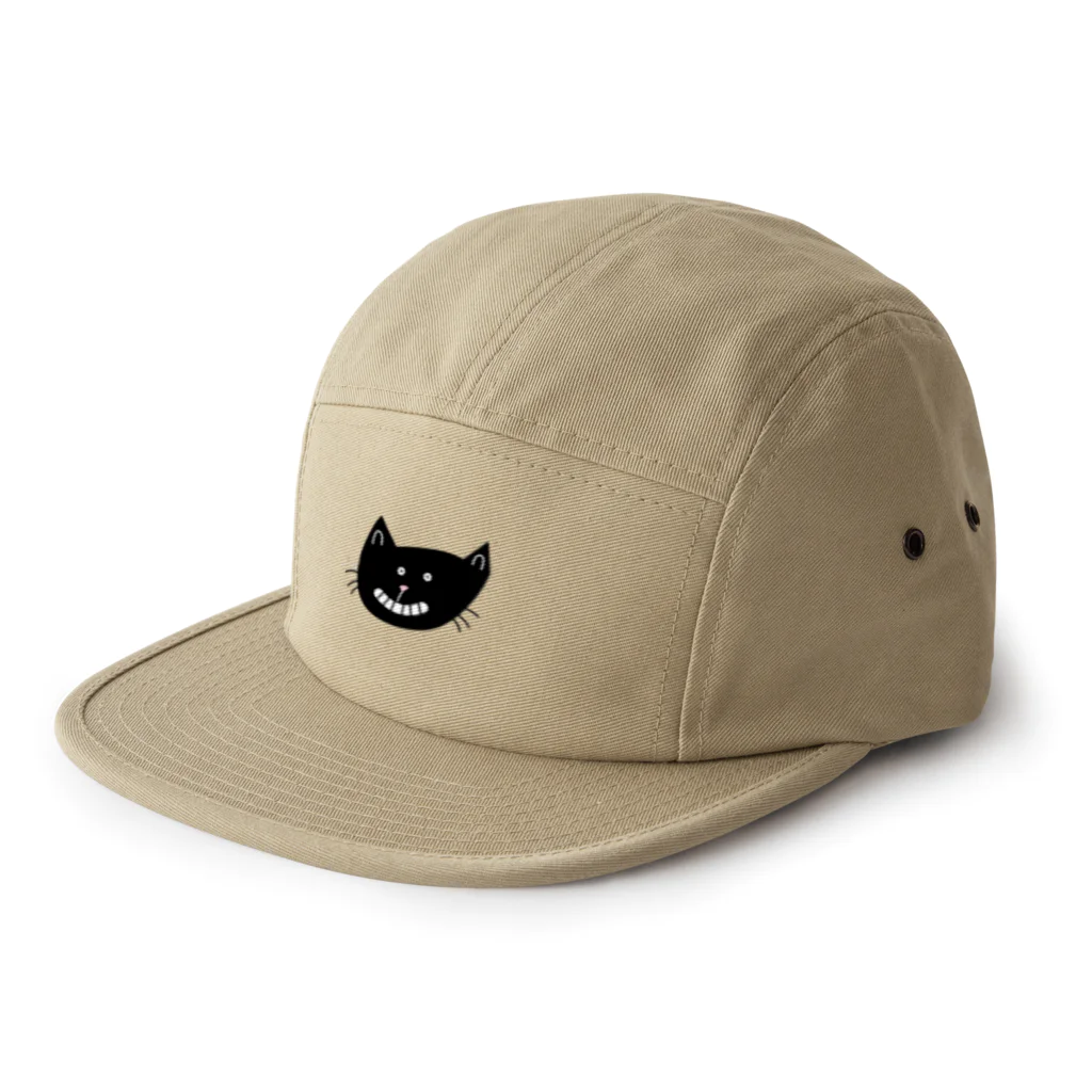 mi gatosのひひひねこ 5 Panel Cap