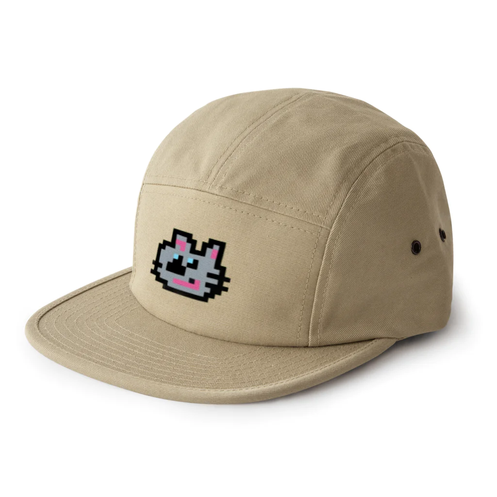 Cathouse Corp.のKOO THE ©️AT LOGO 5 Panel Cap