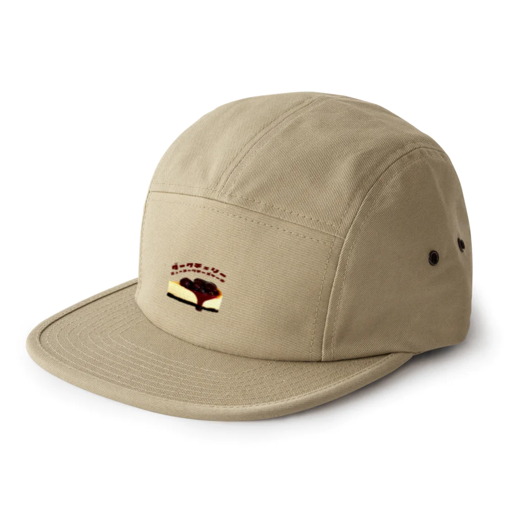 Factoryのダークチェリーニューヨークチーズケーキ 5 Panel Cap