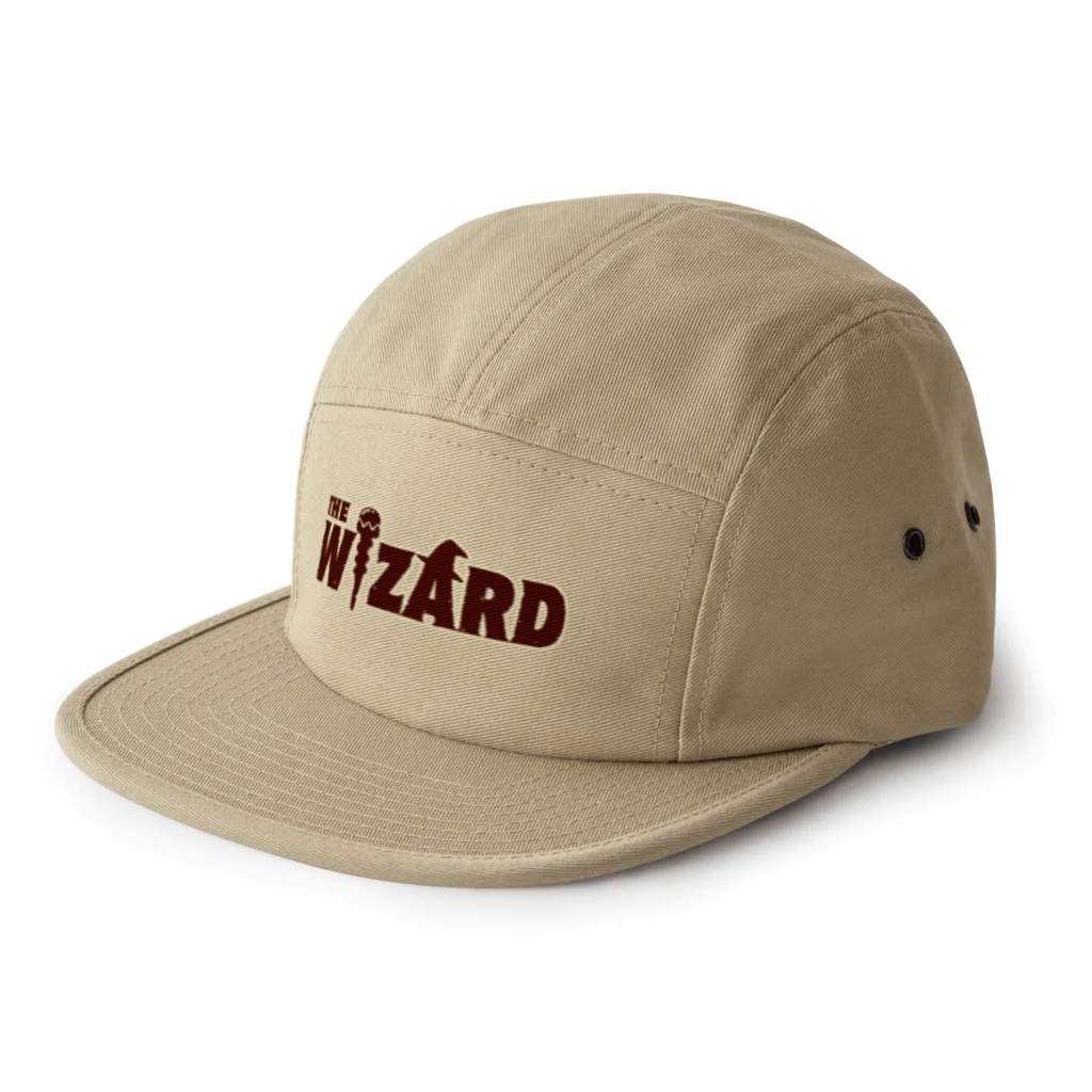 indigo_blue_moonのTHE WIZARD (魔法使い) ロゴ 5 Panel Cap