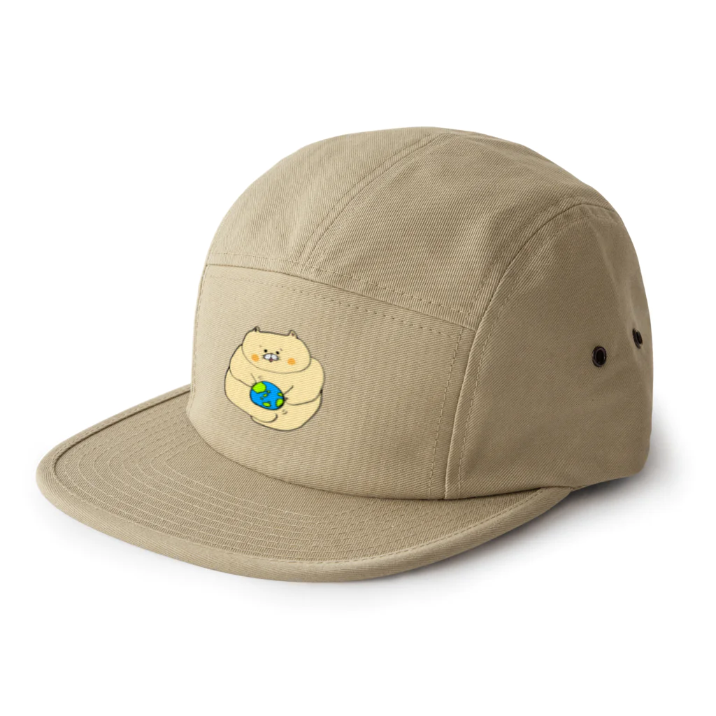 hoisa-hoisaのおらの地球 5 Panel Cap