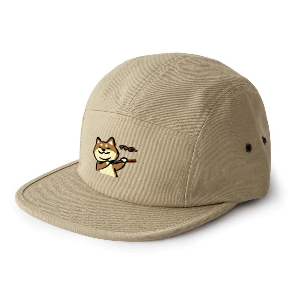 ワカボンドの柴犬のイヤだー 5 Panel Cap