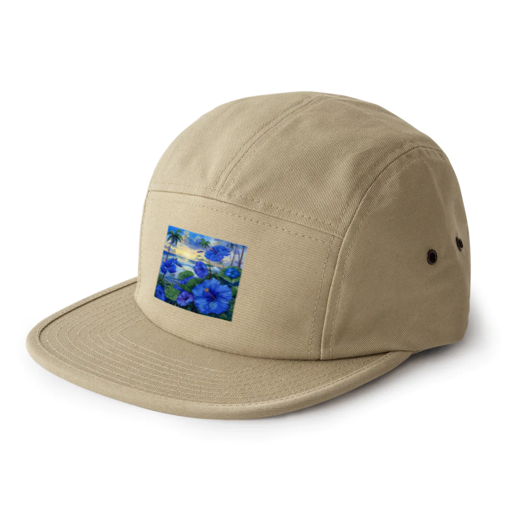 AQUAMETAVERSEのブルーハワイ　Tomoe bb 2712 5 Panel Cap