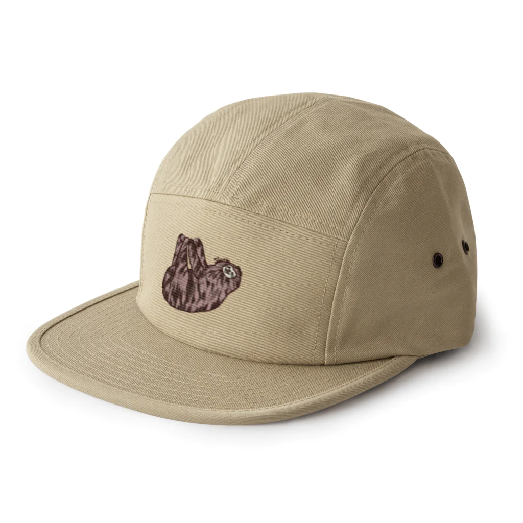 七味田飾品街のSLOTH(ミユビナマケモノ) 5 Panel Cap