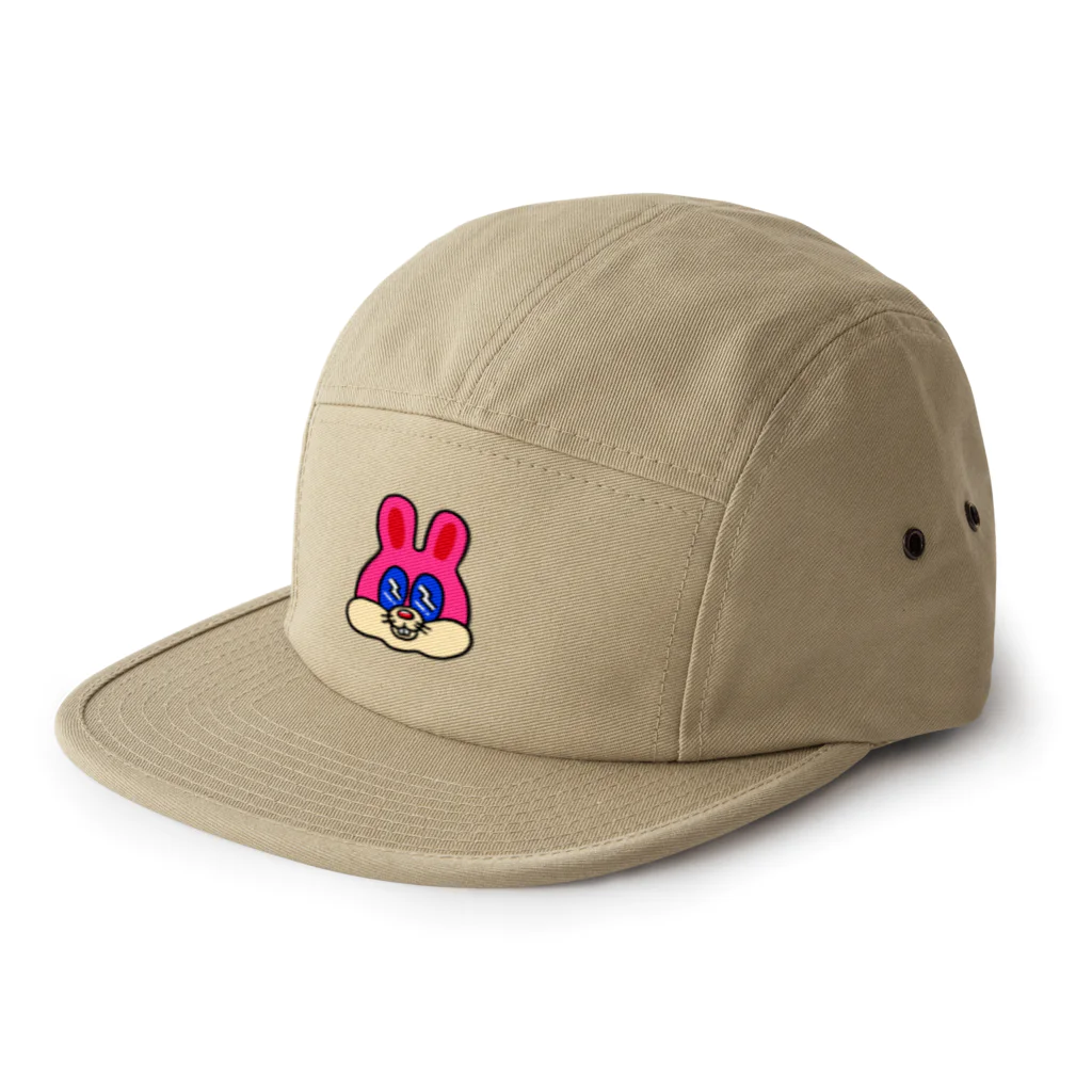 nakamaruのウサくんのキャップ 5 Panel Cap