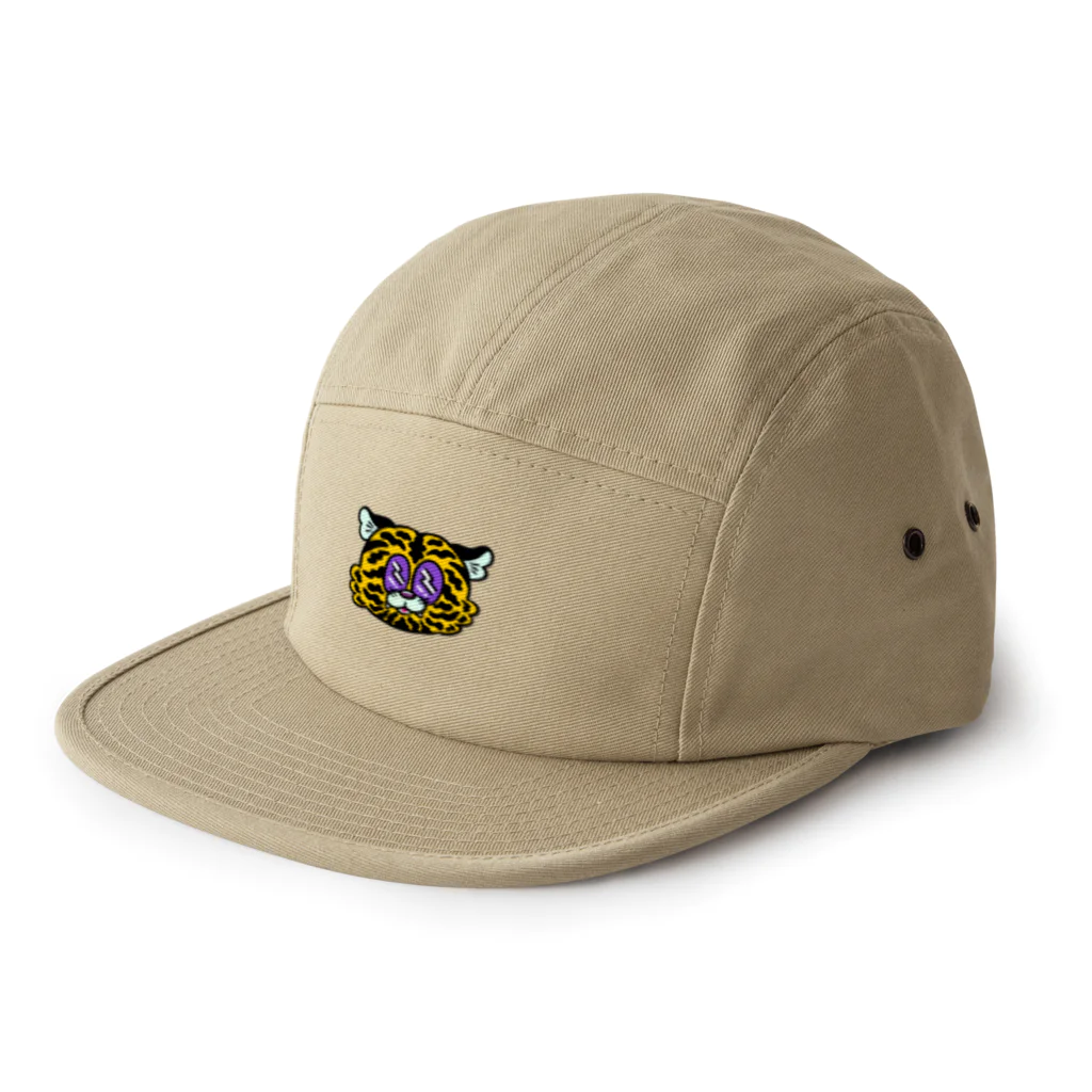 nakamaruのタイガーくんのキャップ 5 Panel Cap