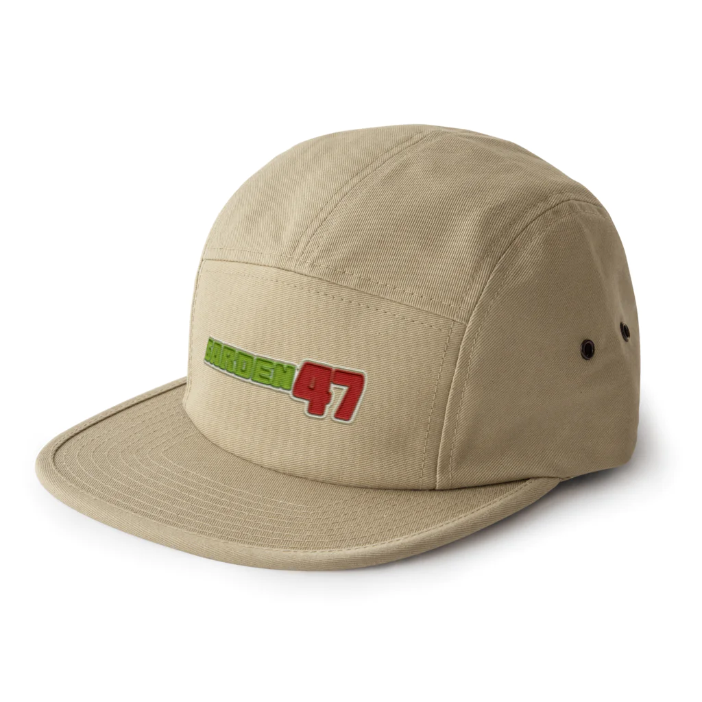 BEARGUNDYの庭師 5 Panel Cap