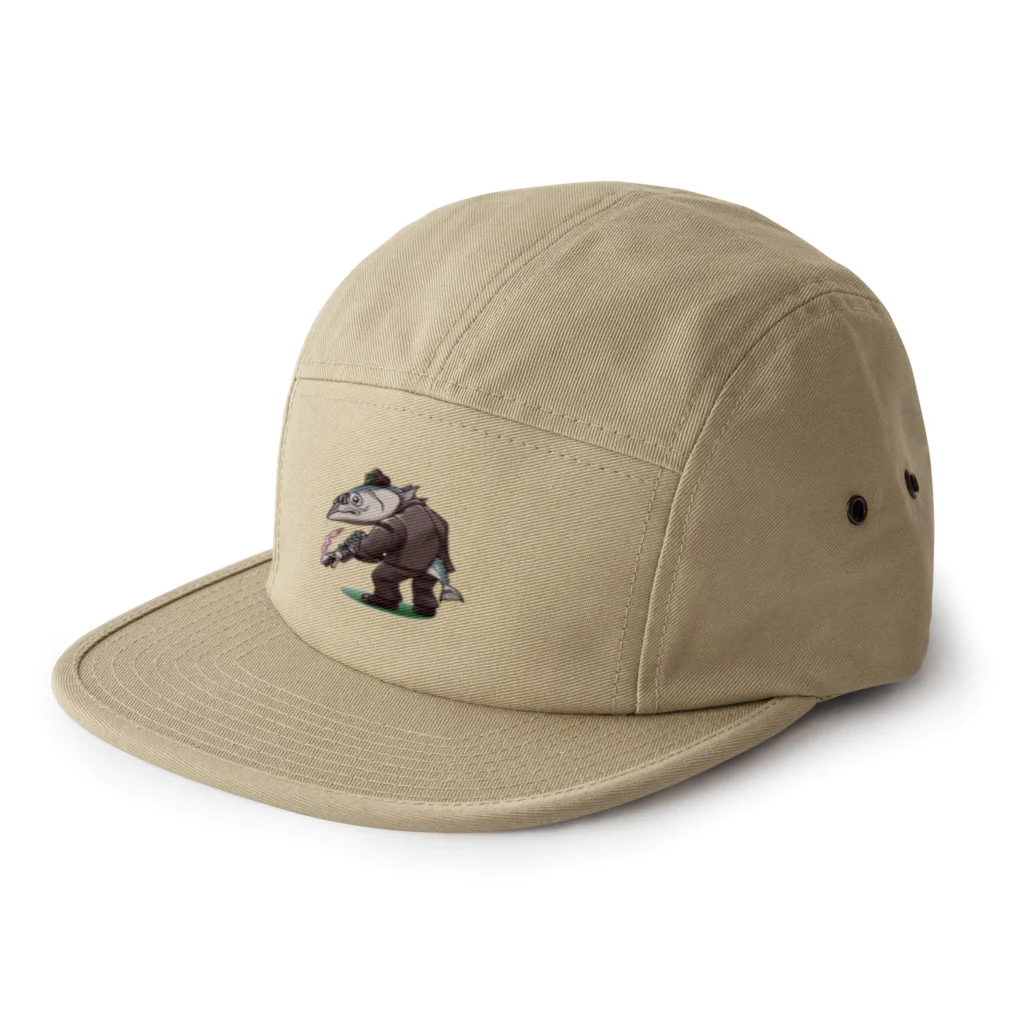 クエーク・インダストリーズ  ストアのGM 秋刀魚さん 5 Panel Cap