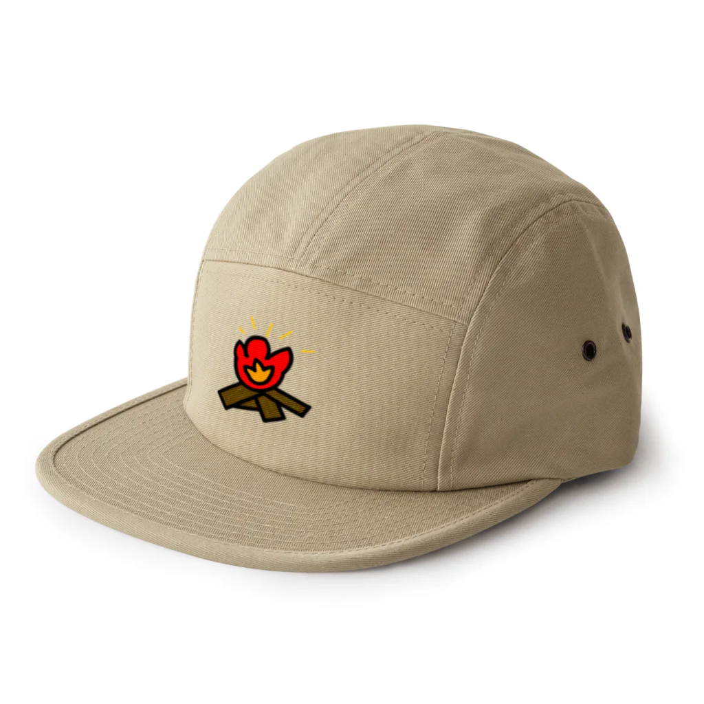 レオのキャンプファイヤー！ 5 Panel Cap