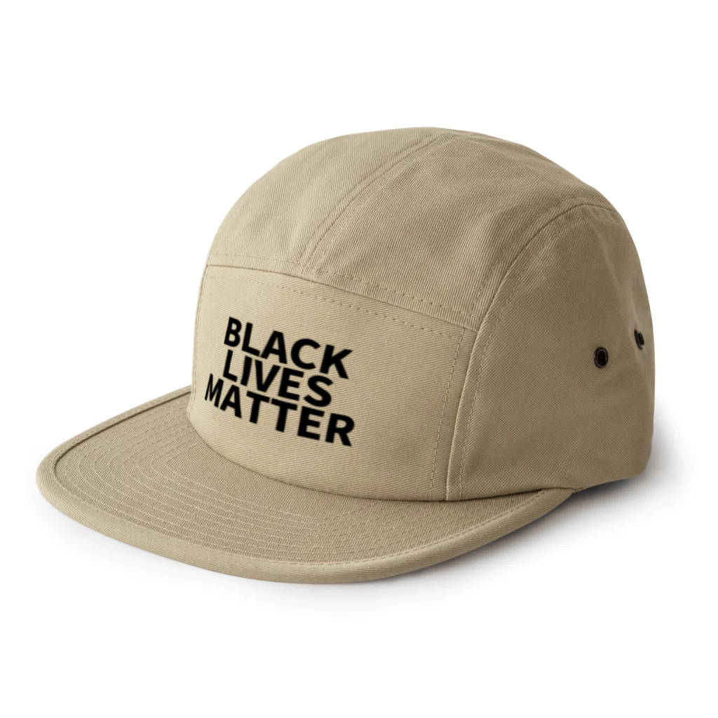 RIRI_designのBLACK LIVES MATTER（ブラック・ライブス・マター）ロゴ ジェットキャップ