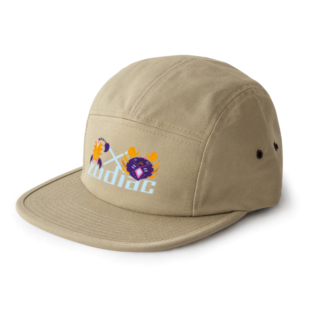 SANKAKU DESIGN STOREの相性の良い二人。 さそり座×かに座/星座 5 Panel Cap