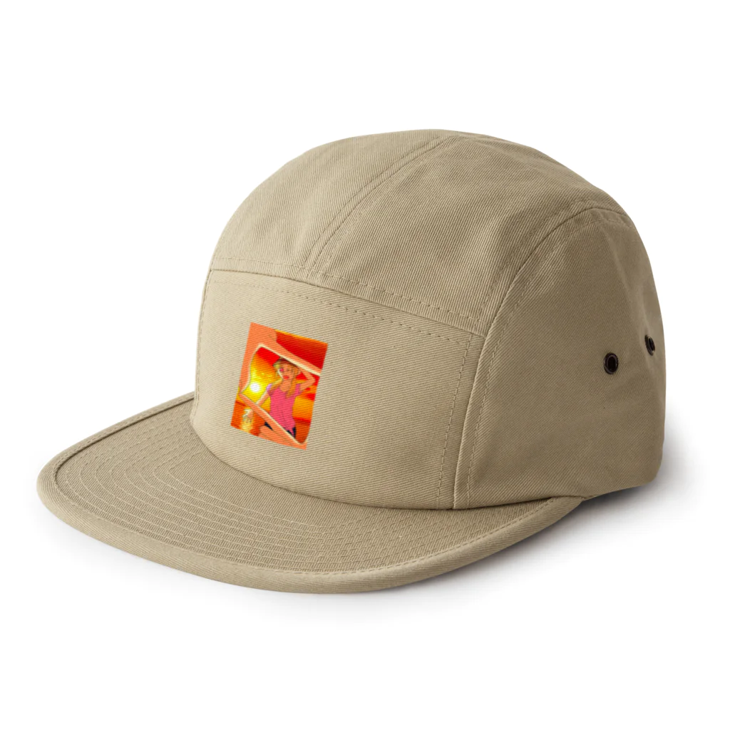 神在月ハルキの一部の夏の思い出 5 Panel Cap