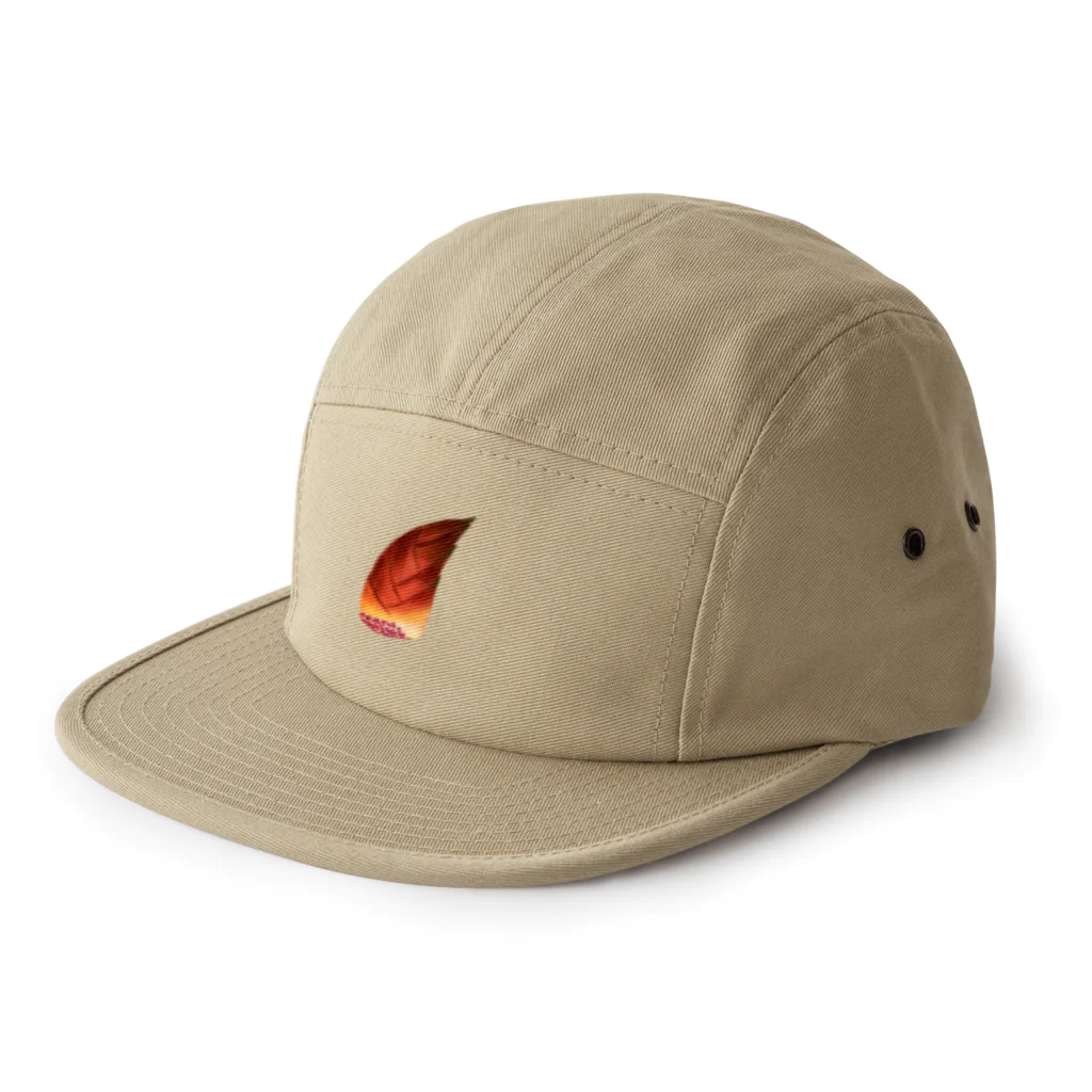 豆大福ショップの筍ジェットキャップ 5 Panel Cap