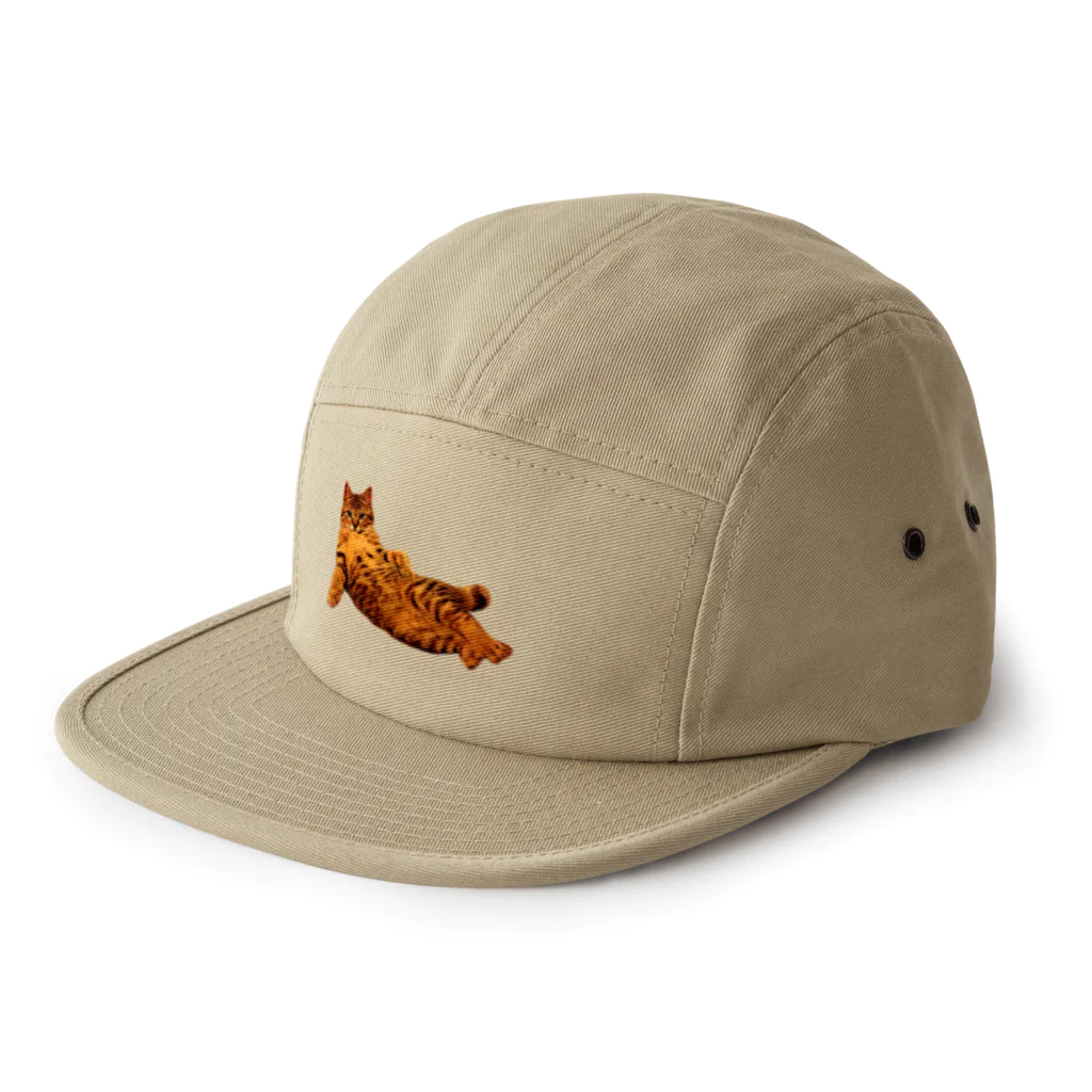 Elegant CatのElegant Cat ① 5 Panel Cap