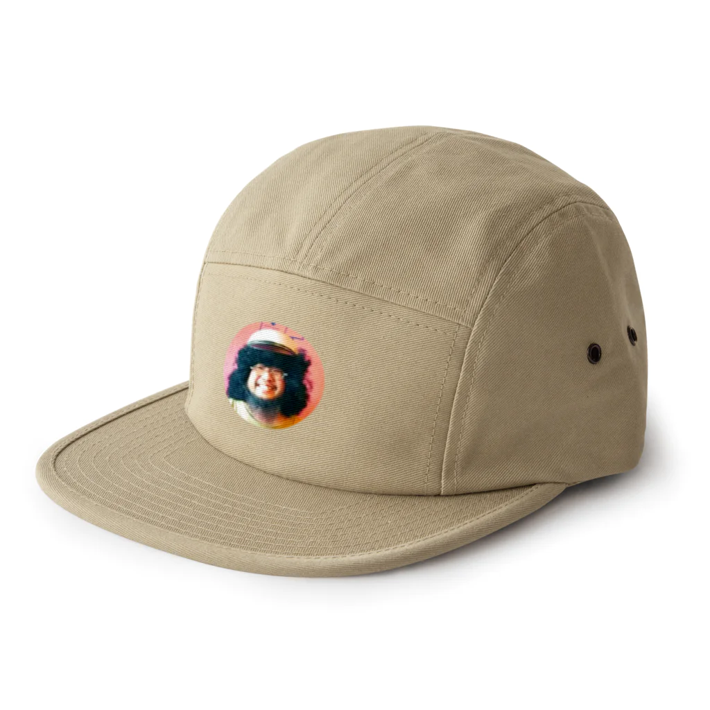 organic Junkie 株式会社のラクサおじさん 5 Panel Cap