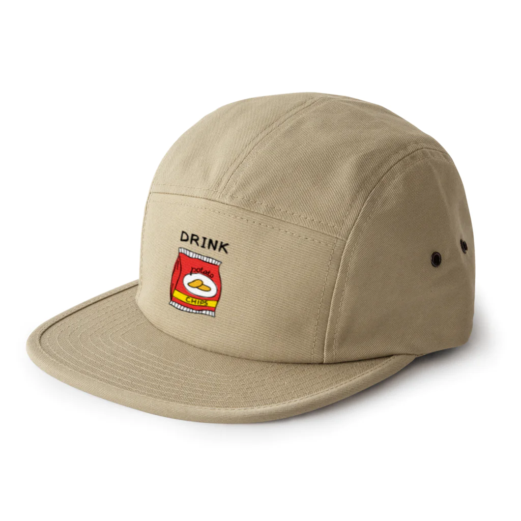 gemgemshopのポテチは飲み物 5 Panel Cap