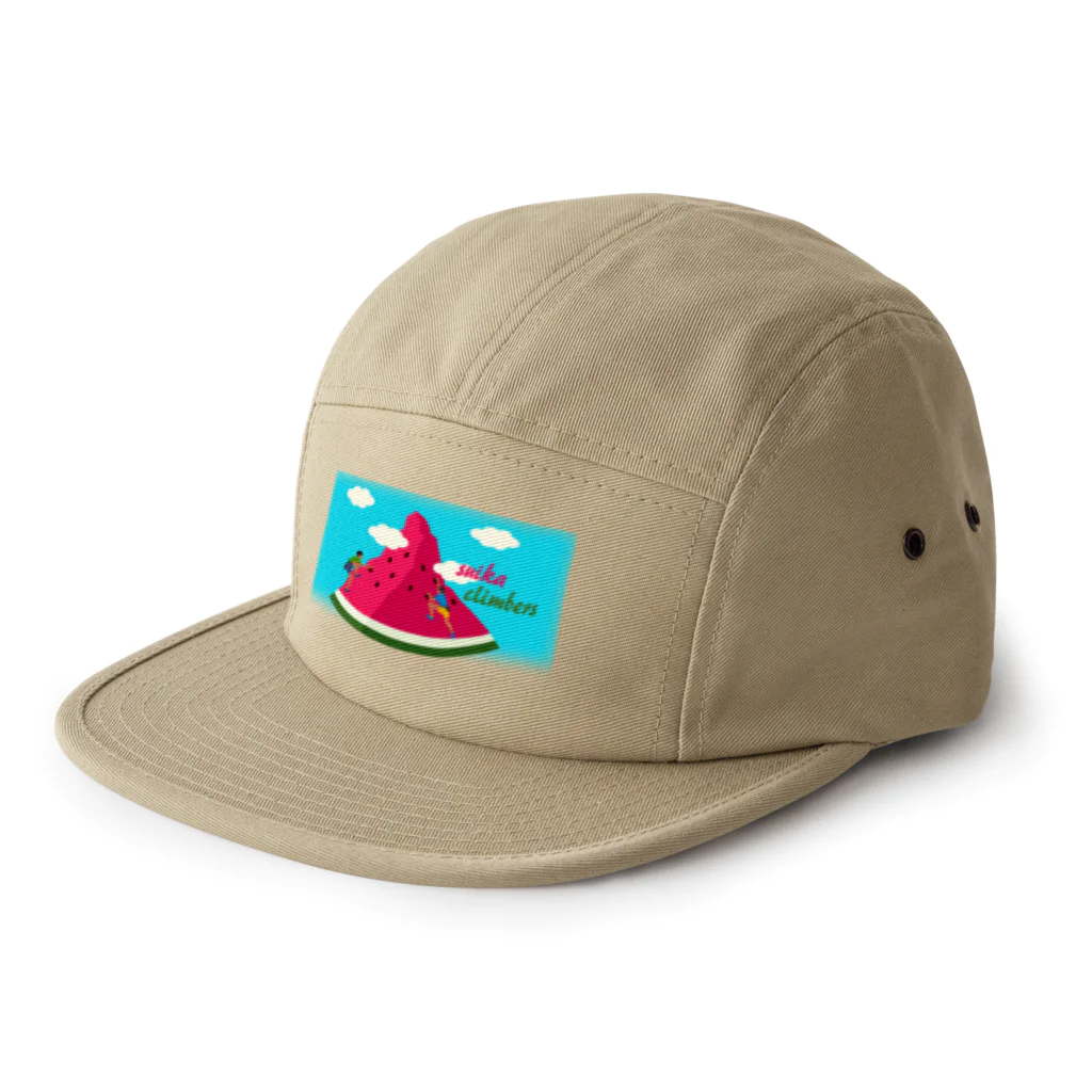 キッズモード某のスイカクライマーズ 5 Panel Cap