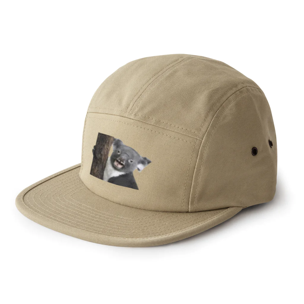 いきもの大好き！ほほえみフレンズのカメラ目線なコアラ 5 Panel Cap