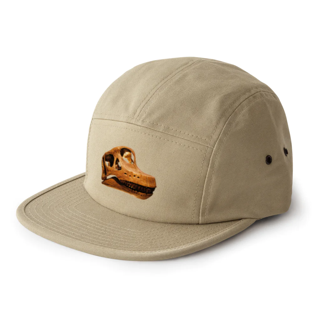 Rubbishのブラキオサウルス 頭骨 5 Panel Cap