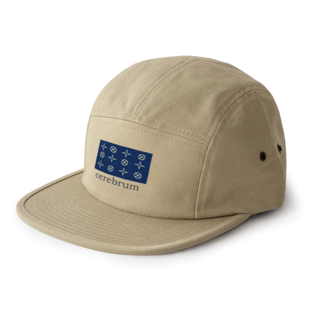 innovationのMonogram Navy 5 Panel Cap