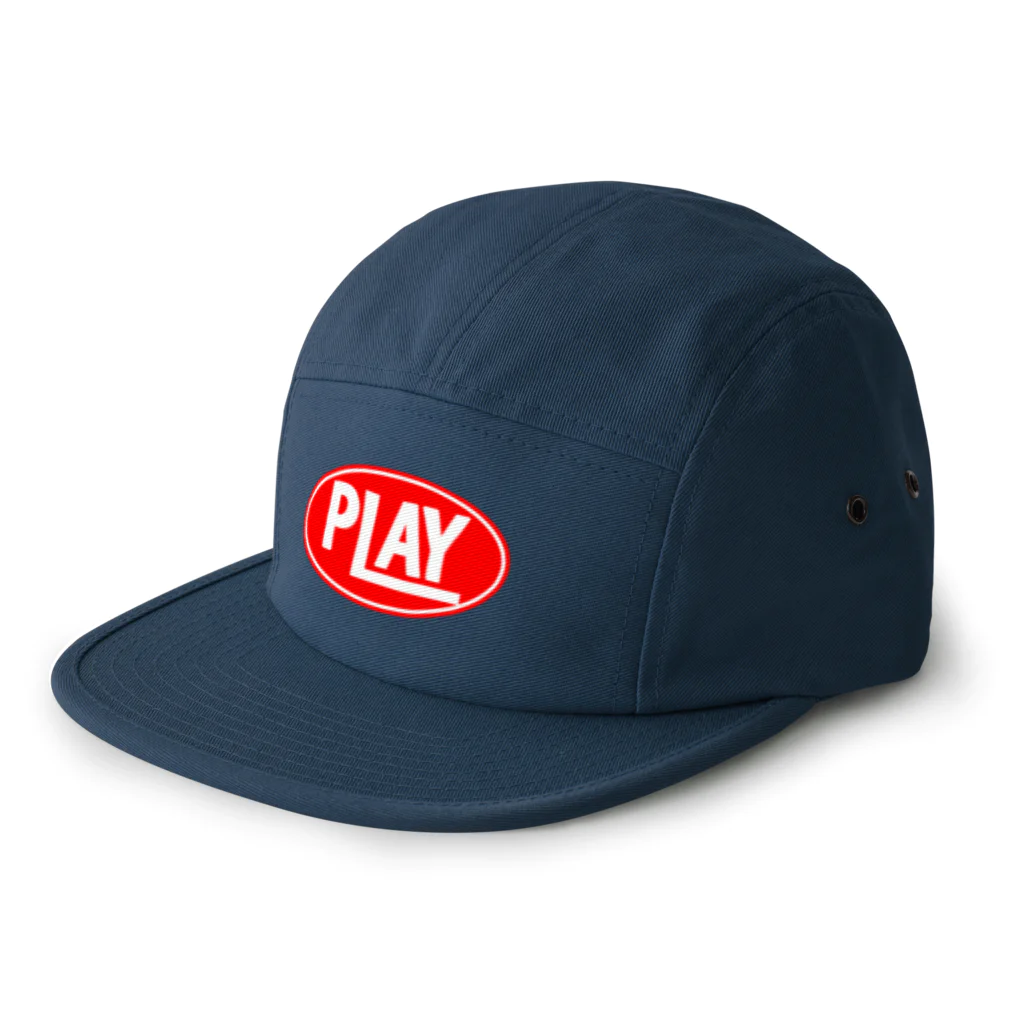 PLAY clothingのELLIPSE LOGO  R ② 5 Panel Cap