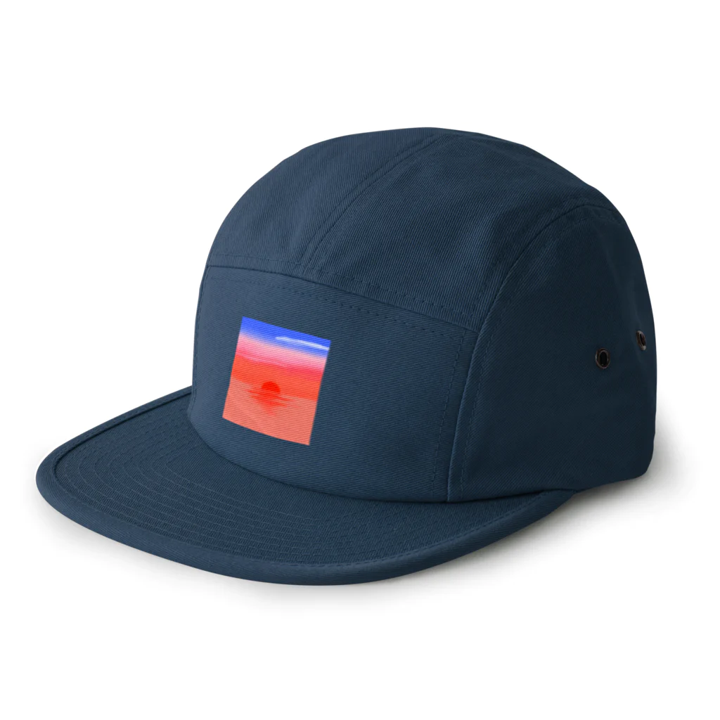 おにーちゃんショップの夕焼け 5 Panel Cap