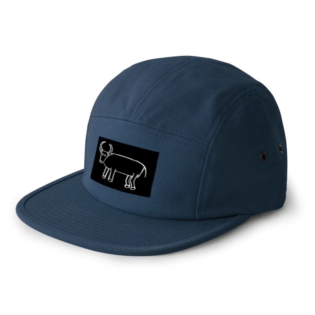 深淵饅頭のうし 5 Panel Cap