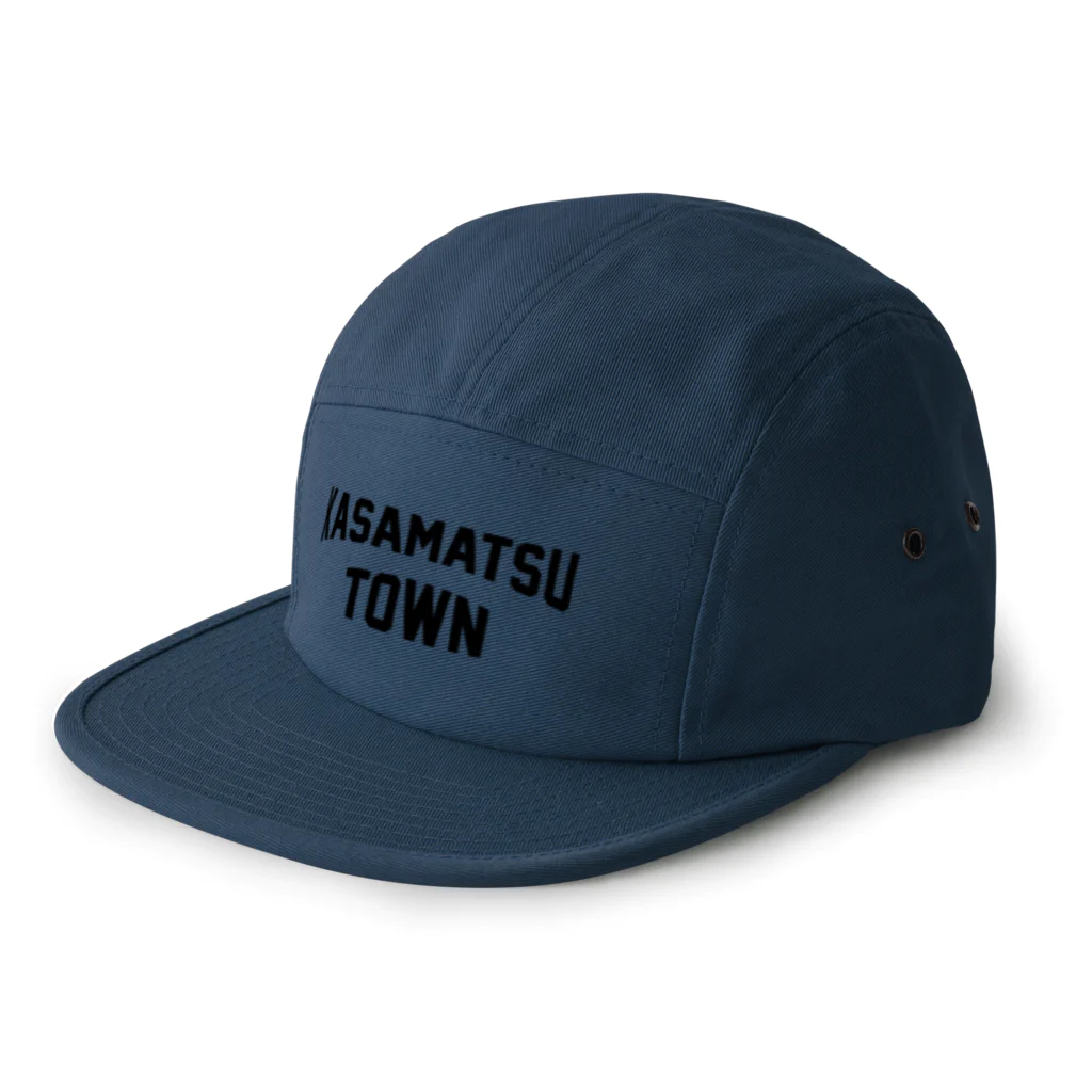 JIMOTOE Wear Local Japanの笠松町 KASAMATSU TOWN 5 Panel Cap