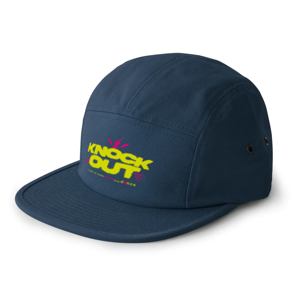 KNOCKOUTJROCKのKNOCK OUT NEW LOGO 5 Panel Cap