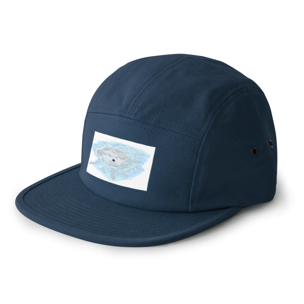 niwatsukinoの癒し、かわゆすのイルカちゃん。 5 Panel Cap