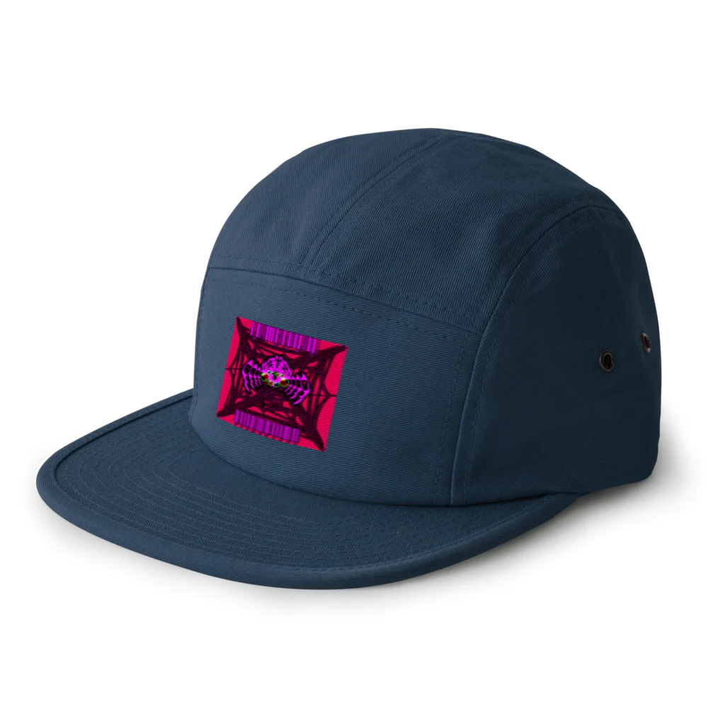 Ａ’ｚｗｏｒｋＳの8-EYES PINKSPIDER 5 Panel Cap