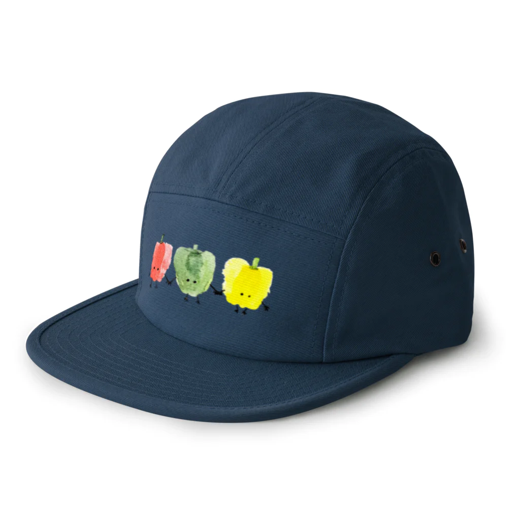 やまぎわさゆりのピーマントリオ 5 Panel Cap