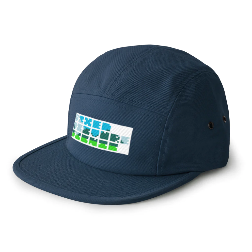 ずぅんのPixel Picture Picnic 5 Panel Cap