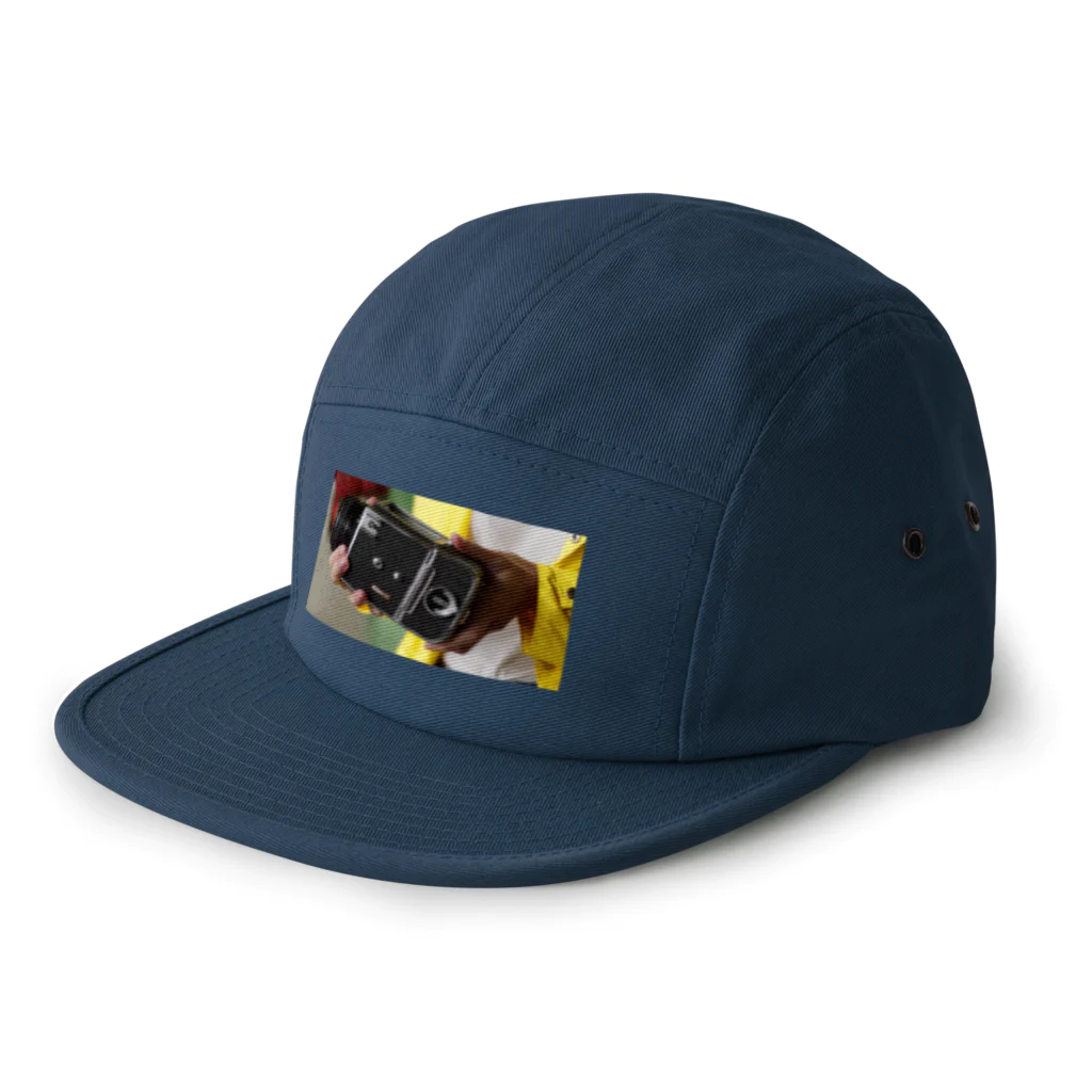 Stylishのカメラのインスピレーション 5 Panel Cap