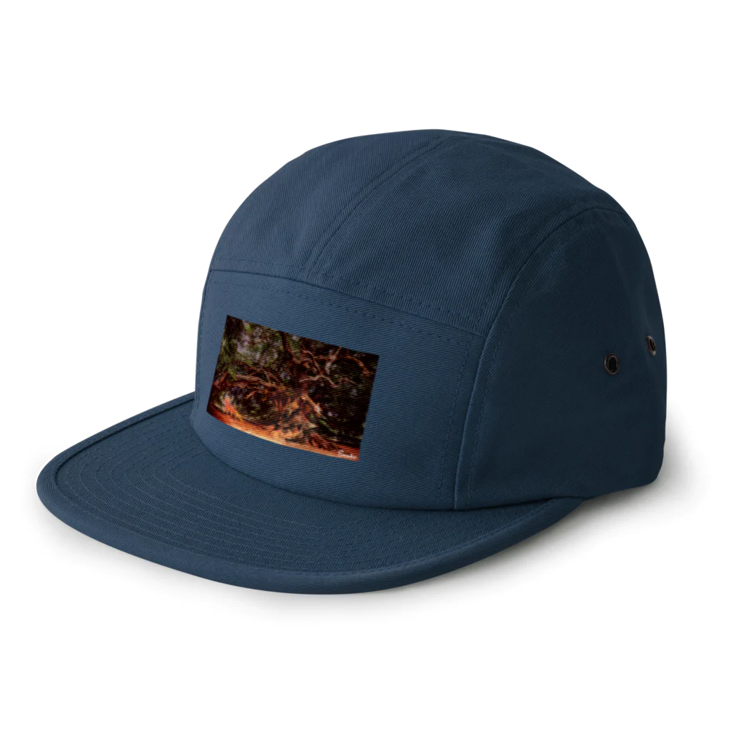 一言に全てを込めて。の森林を駆ける炎馬 5 Panel Cap