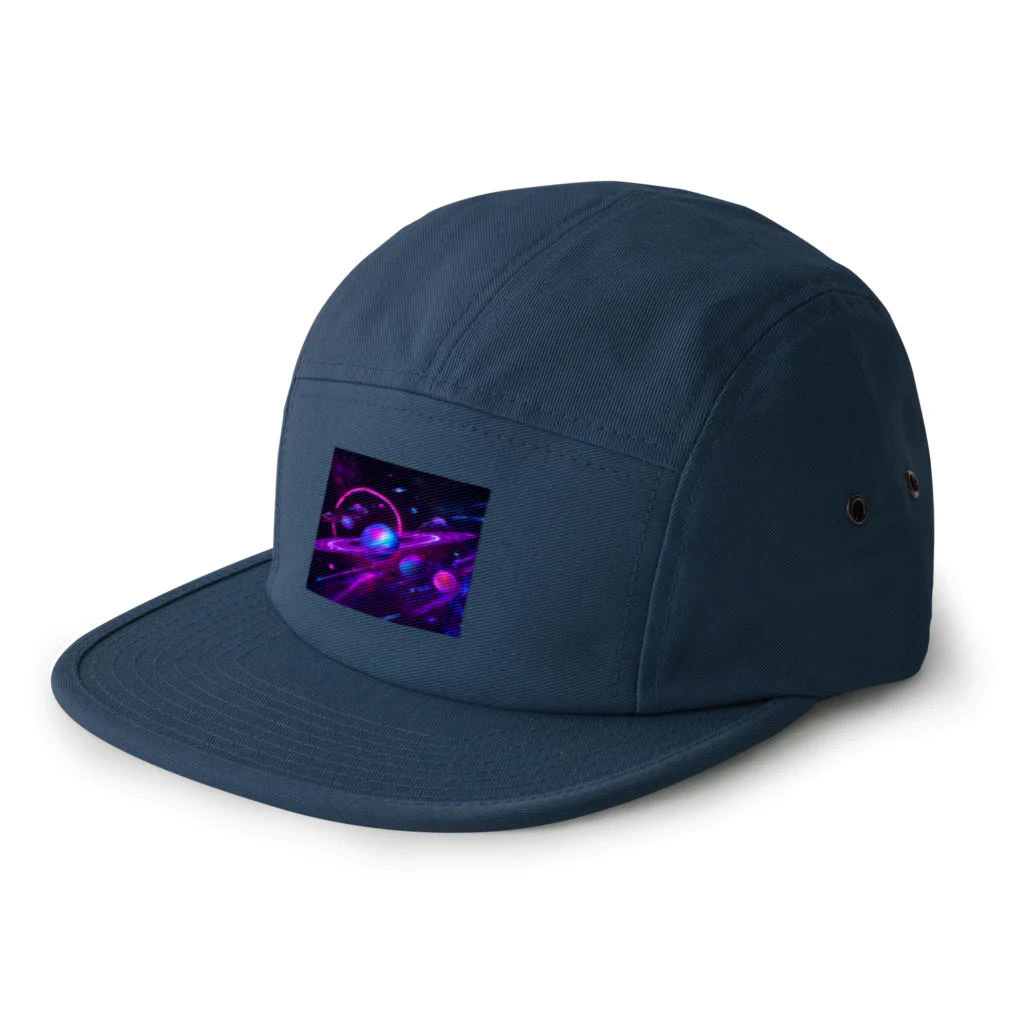 sanbo-の宇宙のグッズ 5 Panel Cap