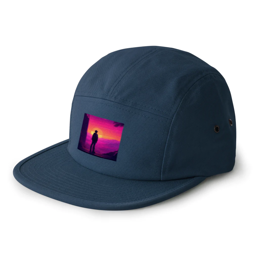 sakuranonakanoharunokazeの未来への希望 5 Panel Cap