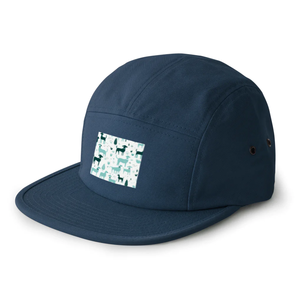 くりあのワンコシリーズ 5 Panel Cap