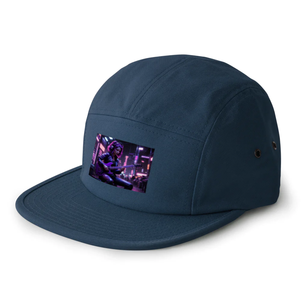 エンムスビのバンドガール 5 Panel Cap