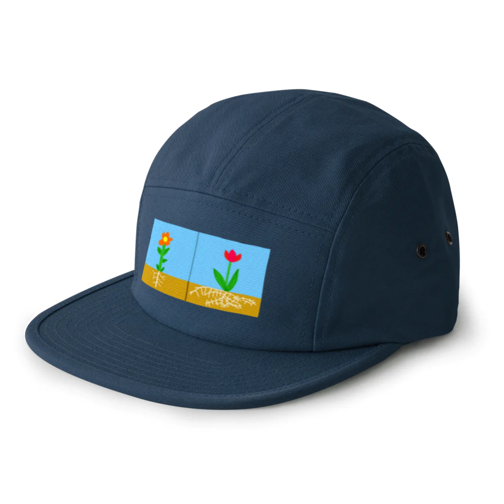 はるんるんの双子さんと単子さん 5 Panel Cap