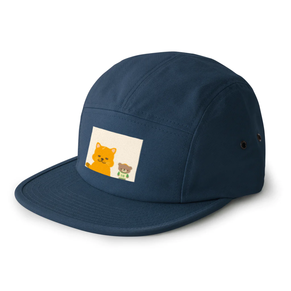 がまぐちこぐまのといといのボスとこぐまのといとい 5 Panel Cap